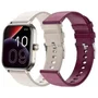 SPC Smartee Duo 3 - Smartwatch con Pantalla AMOLED 1.93", Bluetooth, Monitor Cardíaco, Oxímetro, +100 Modos Deporte, Blanco